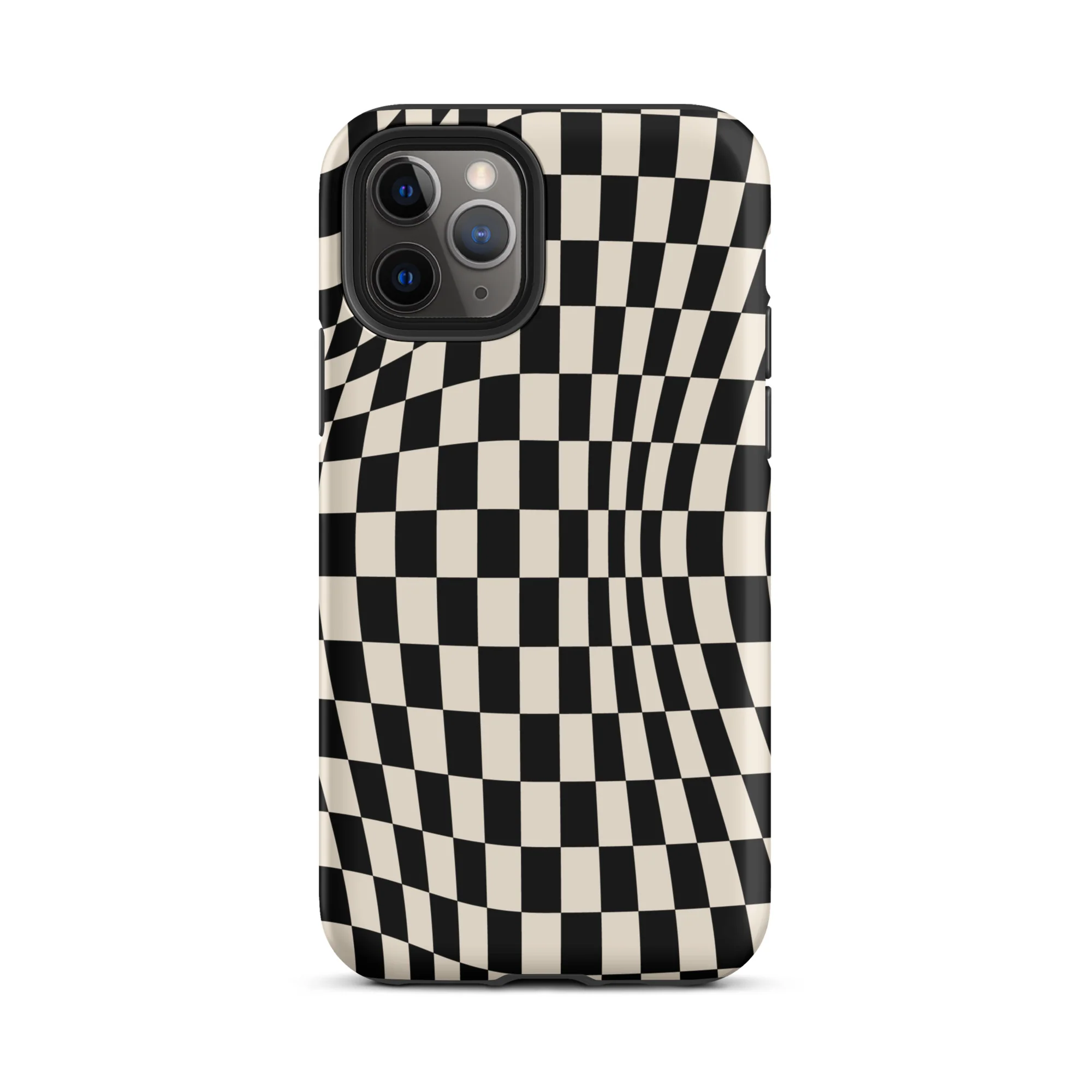 Black Checker iPhone® Case - Image 3