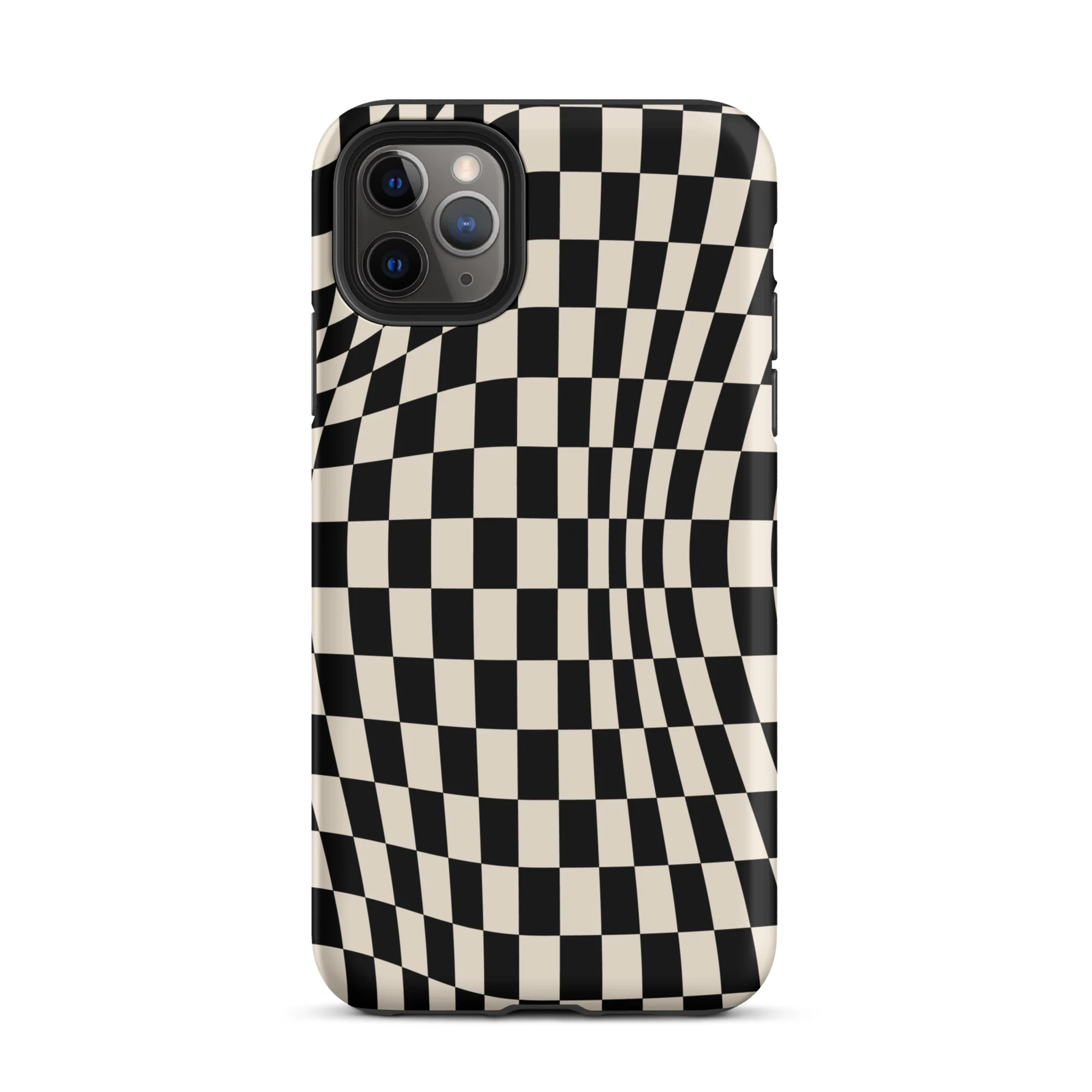 Black Checker iPhone® Case - Image 4