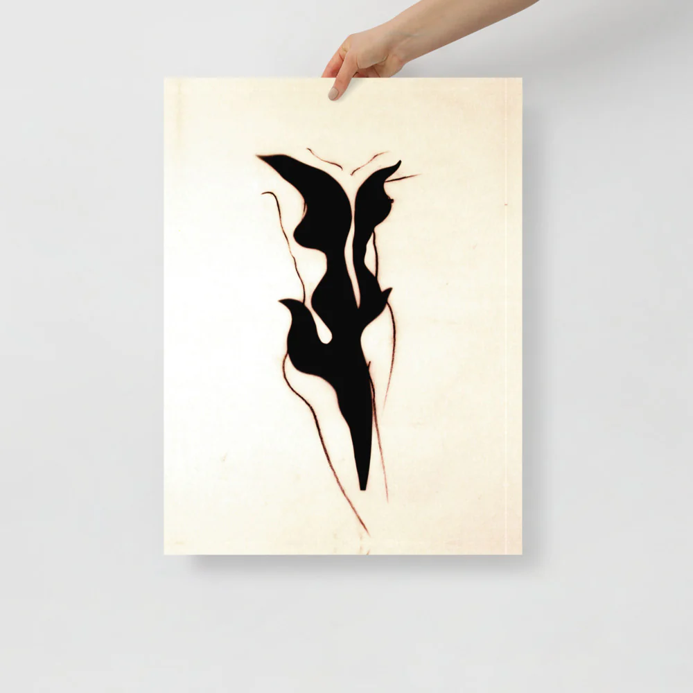 Black Floral Body Wall Art - Image 5