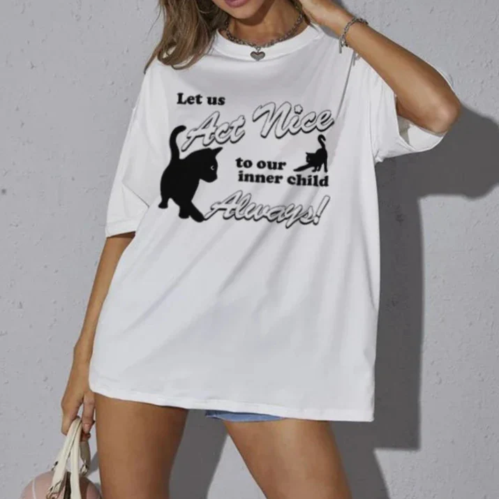 Black Kitten T-Shirt - Image 2
