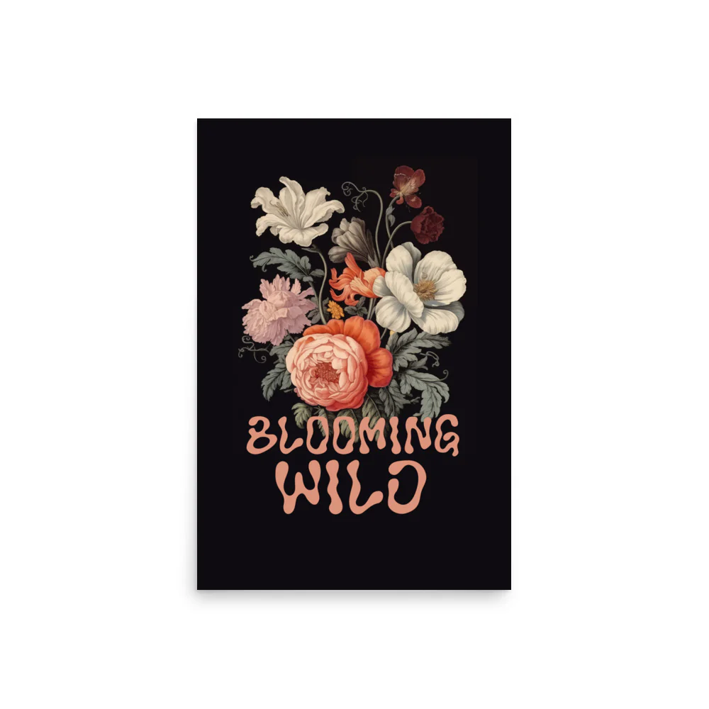 Blooming Wild - Black