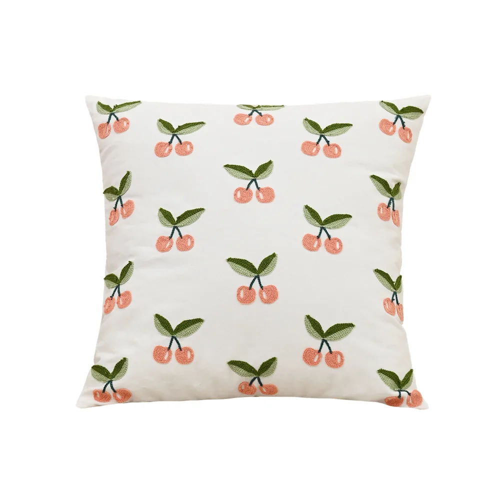 Blossom & Cherry Cushion Cover - Image 4
