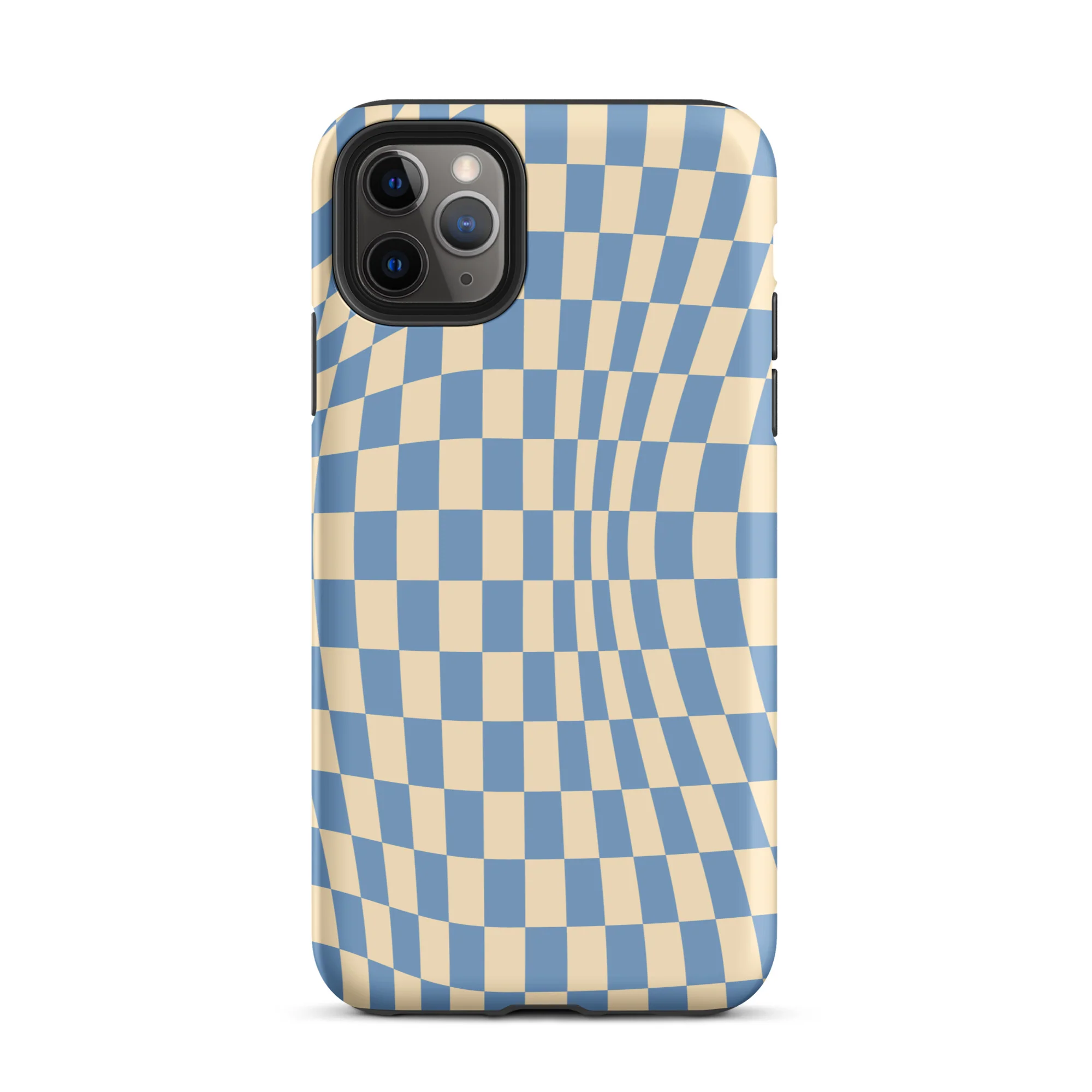 Blue Checker iPhone® Case - Image 4