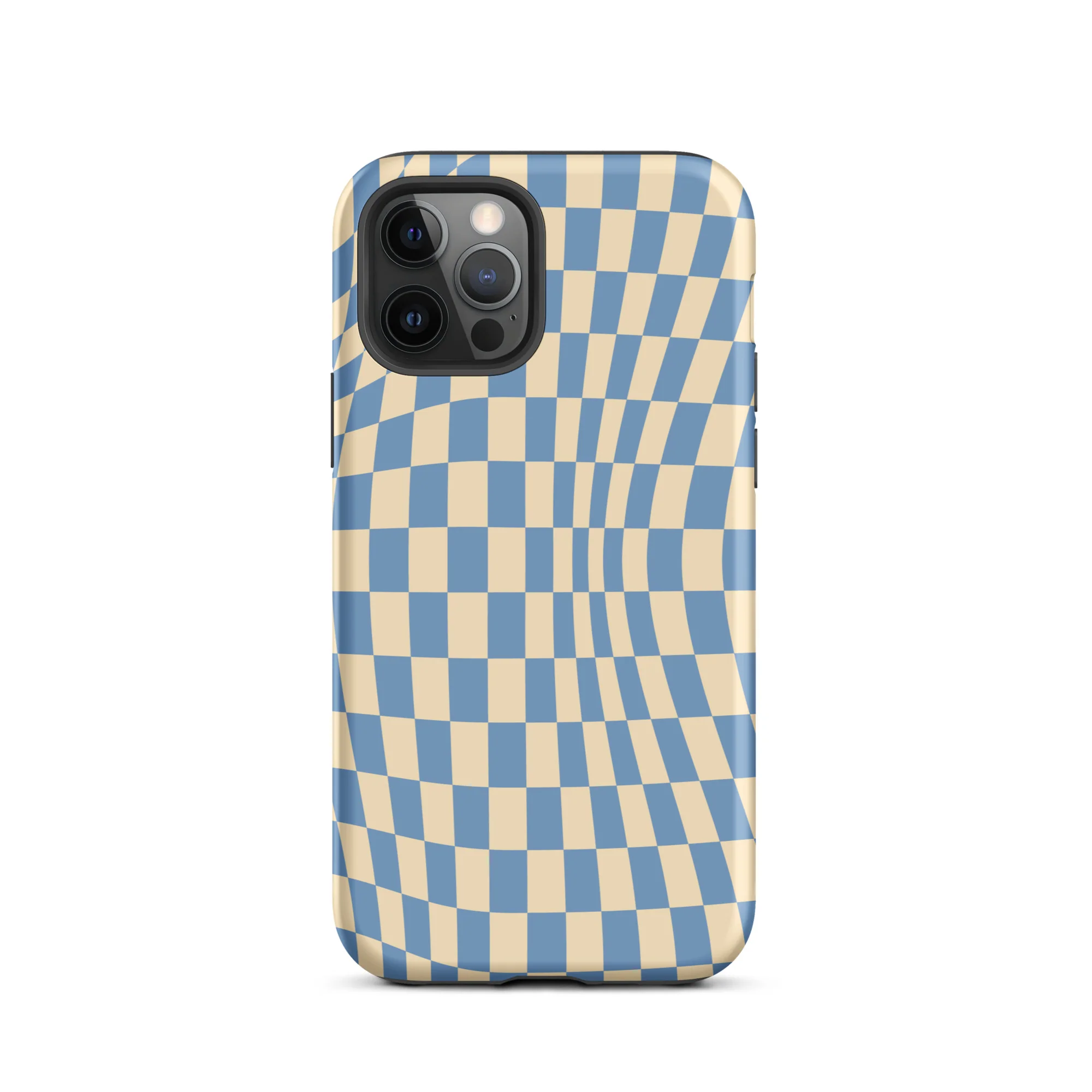 Blue Checker iPhone® Case - Image 7