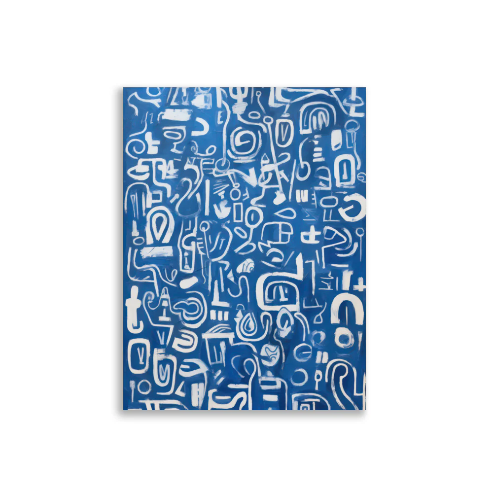 Blue Scribbles - Image 3