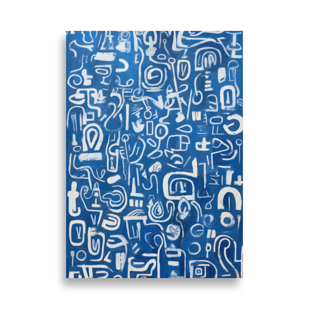 Blue Scribbles - Image 4