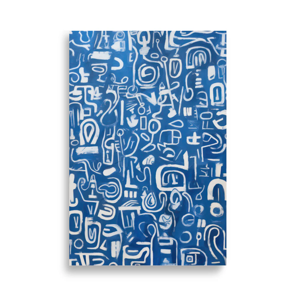 Blue Scribbles - Image 5