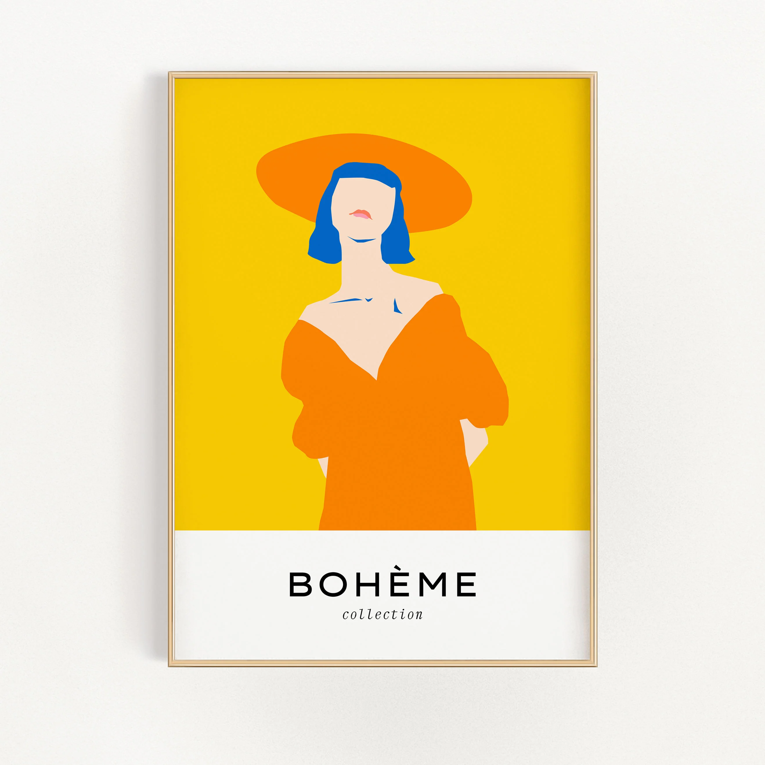 Boheme-Spring-Lady with a Hat