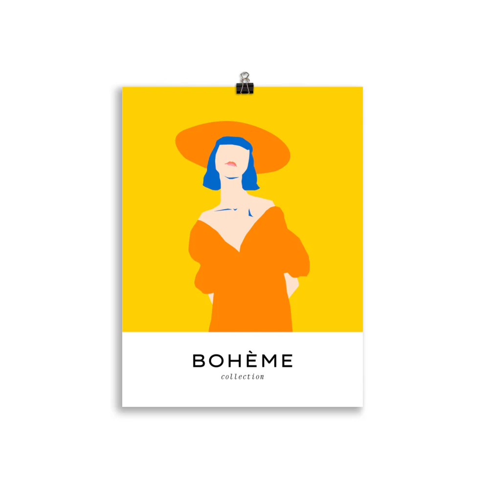 Boheme-Spring-Lady with a Hat - Image 3