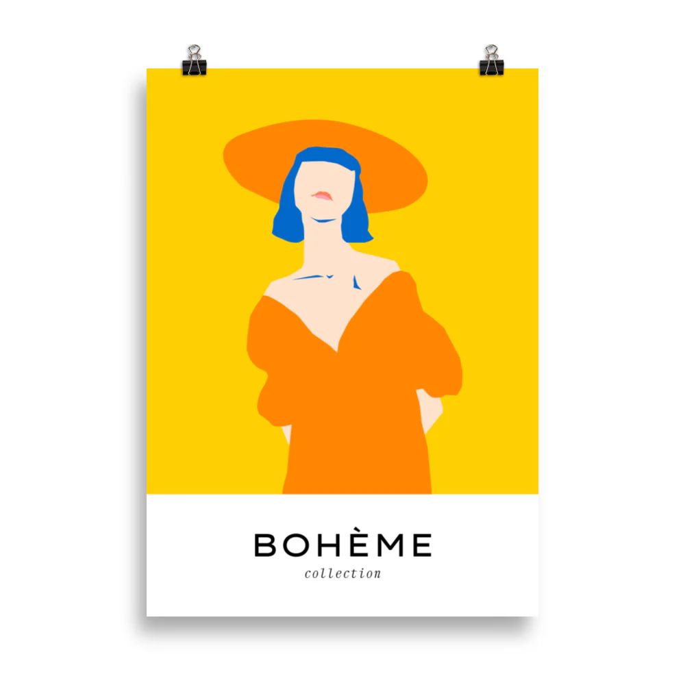 Boheme-Spring-Lady with a Hat - Image 4