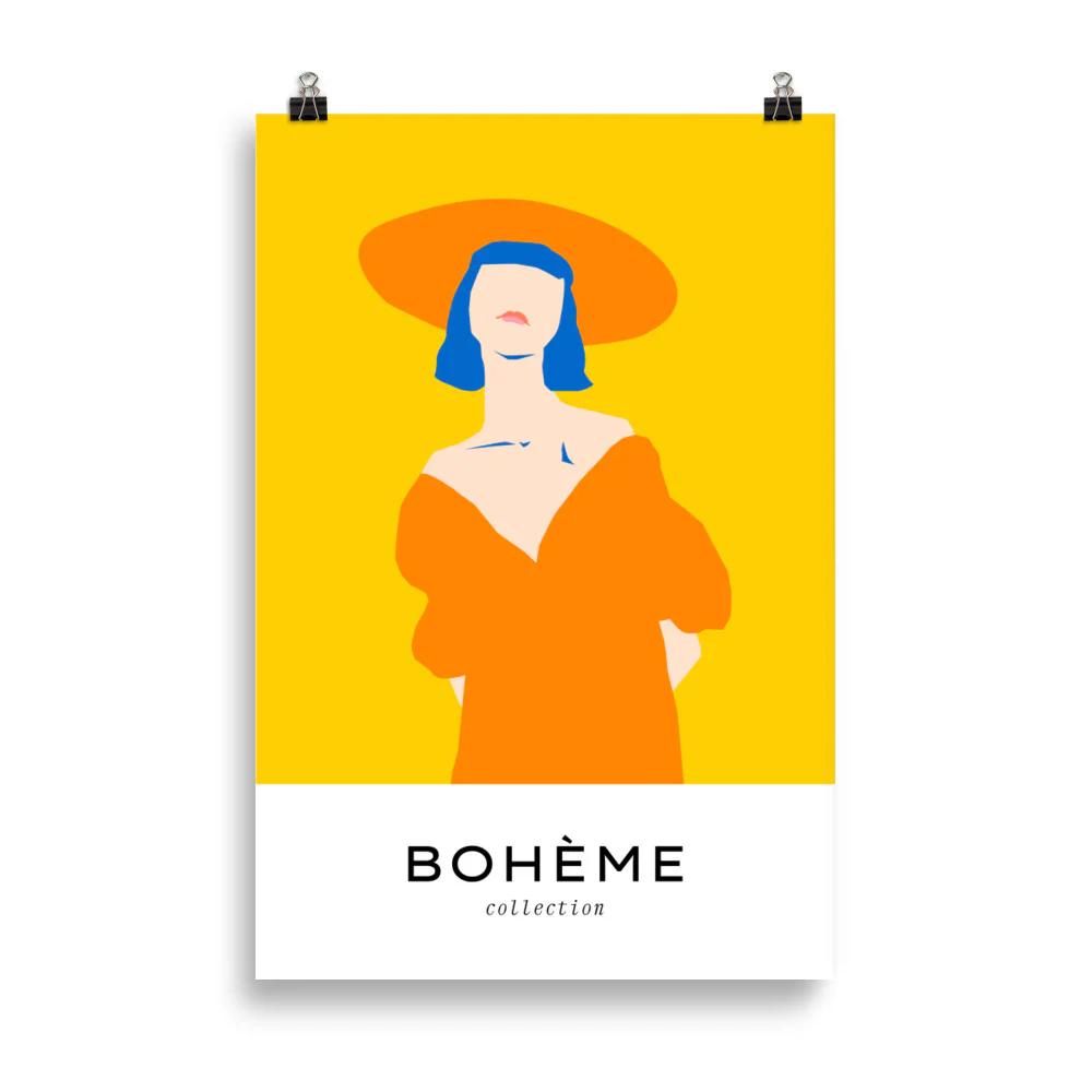 Boheme-Spring-Lady with a Hat - Image 5