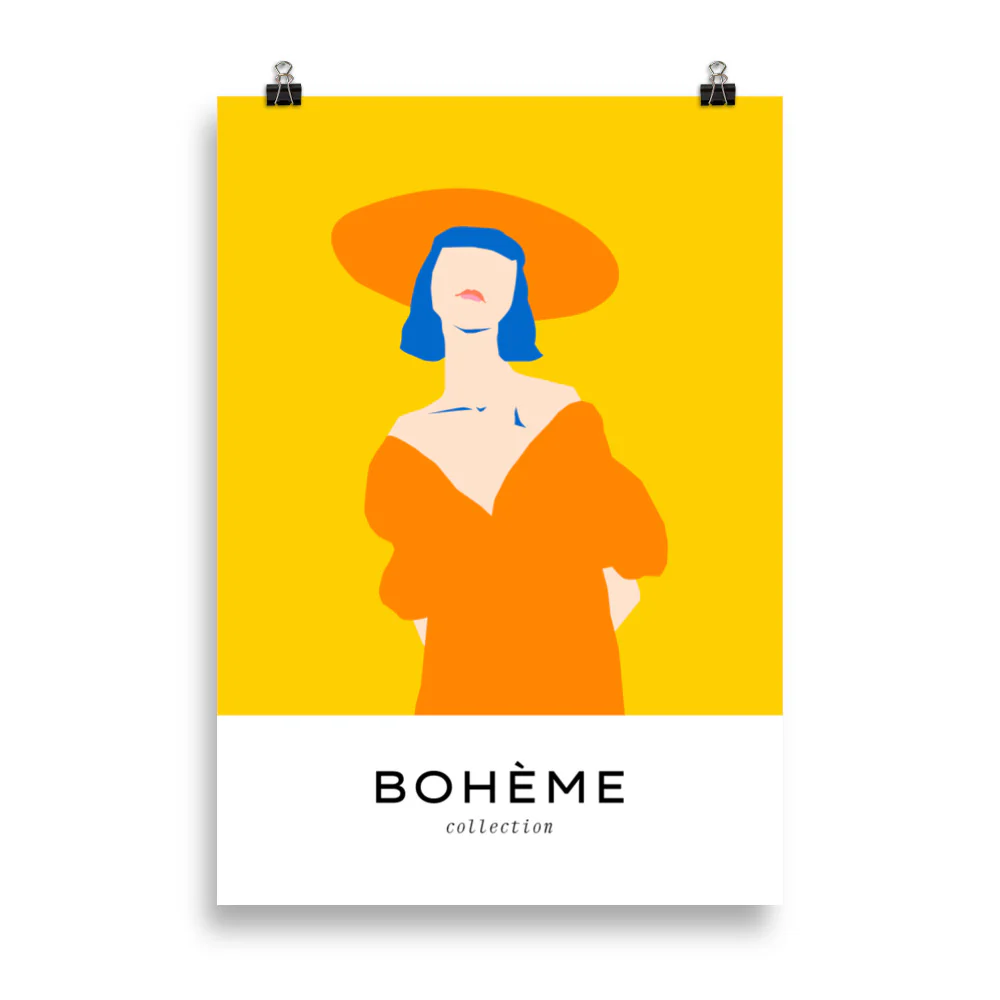 Boheme-Spring-Lady with a Hat - Image 6