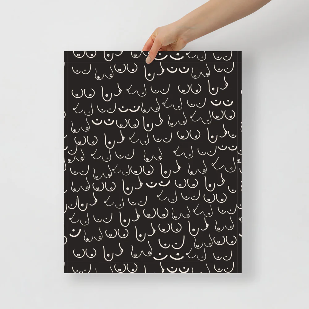 Boos Black Wall Art