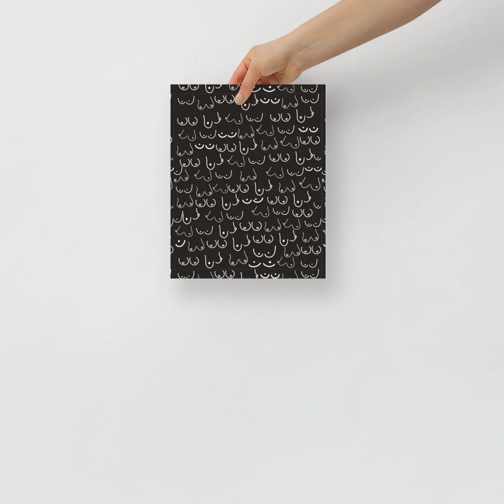 Boos Black Wall Art - Image 2