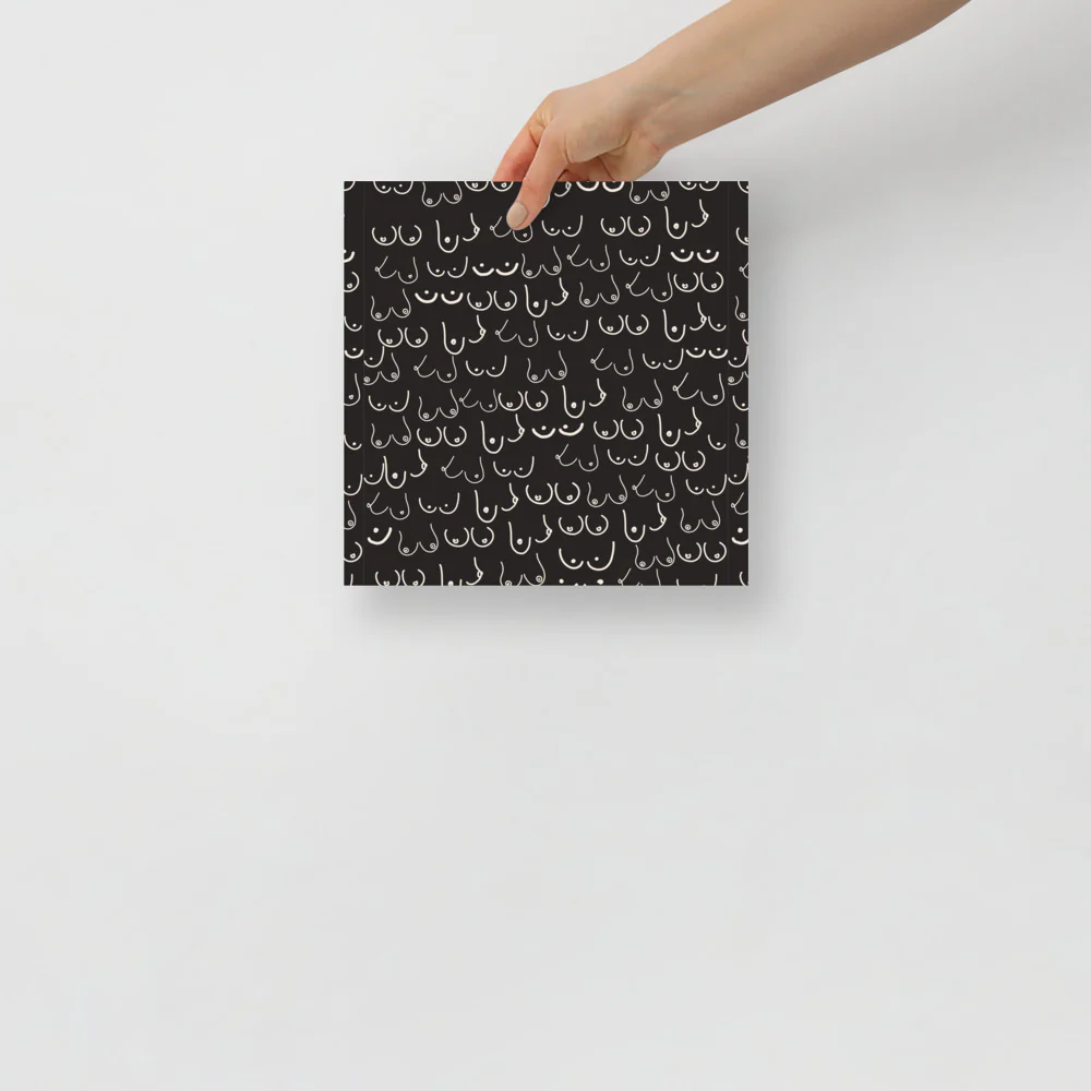 Boos Black Wall Art - Image 3