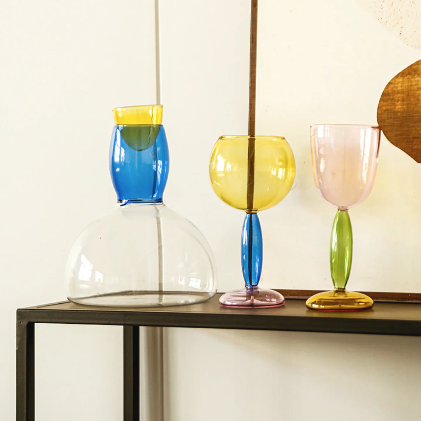 Borosilicate 3-tone Glassware - Wine decanter - Image 4
