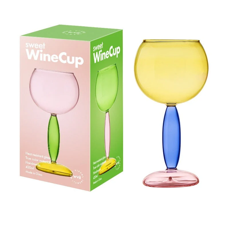 Borosilicate 3-tone Glassware - Wine glass - Image 17