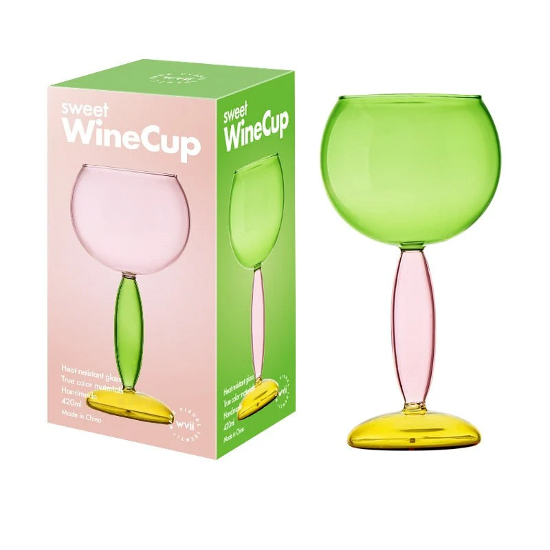 Borosilicate 3-tone Glassware - Wine glass - Image 18