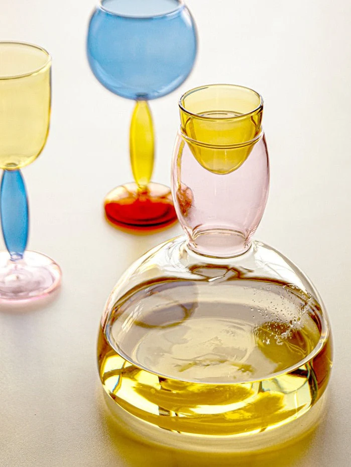 Borosilicate 3-tone Glassware - Wine glass - Image 8
