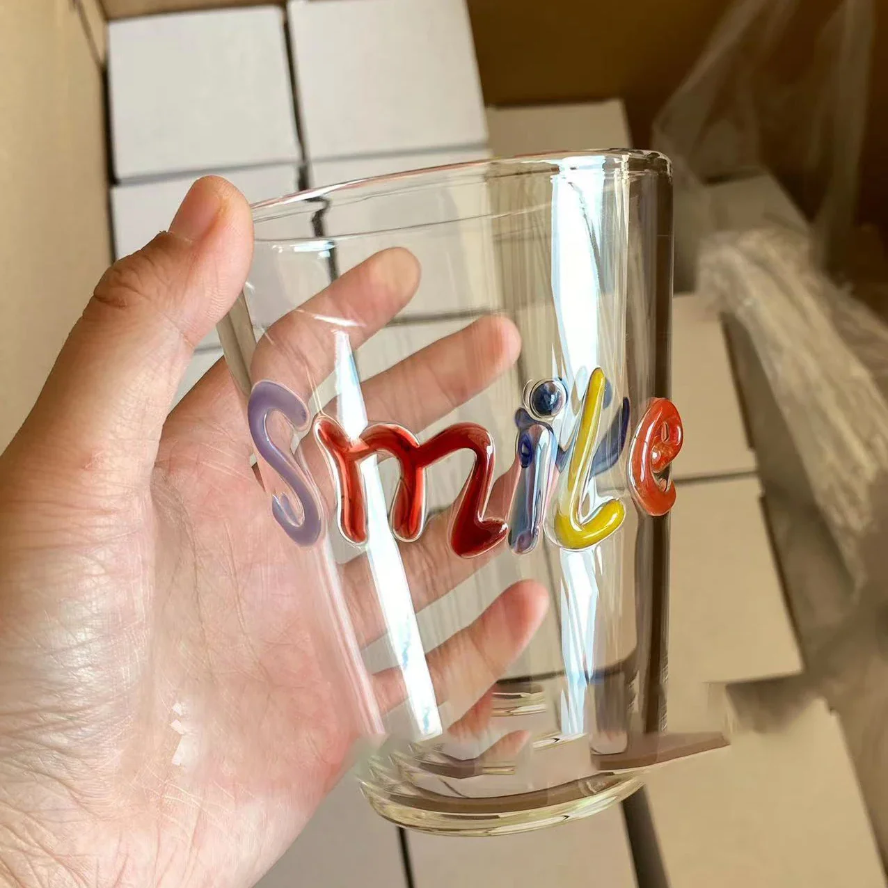 Borosilicate Letter Glass - Image 3