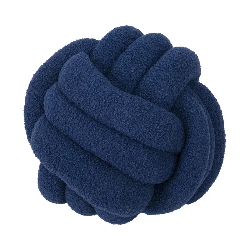 Boucle Rope Knot Ball Cushion - Image 13