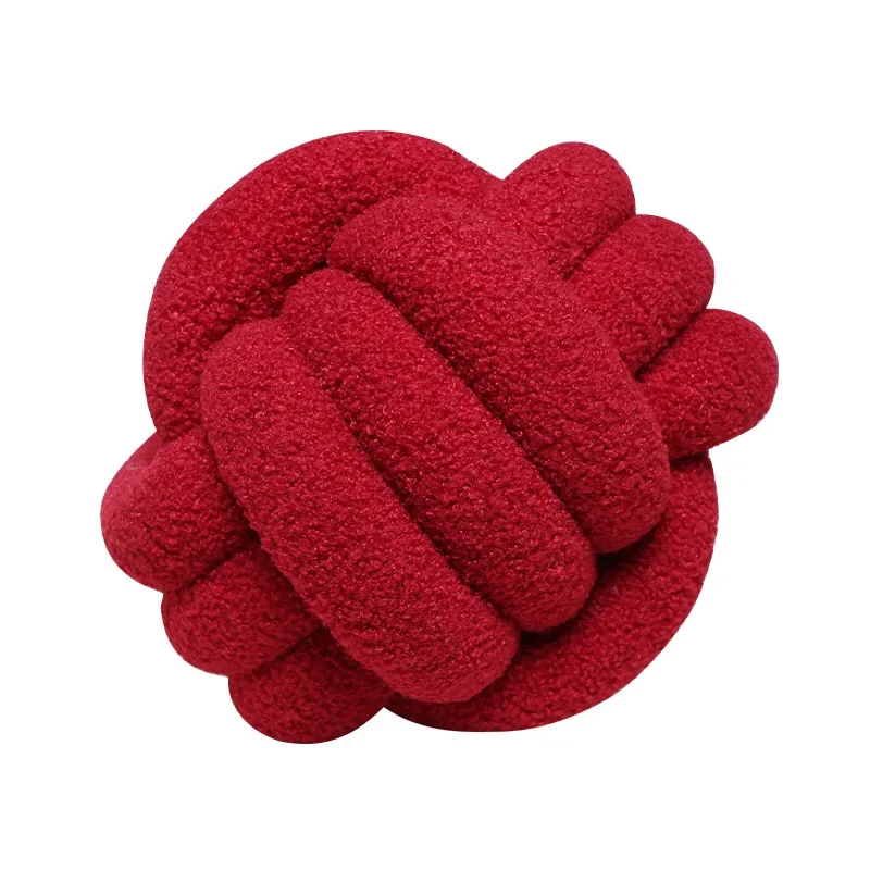 Boucle Rope Knot Ball Cushion - Image 16