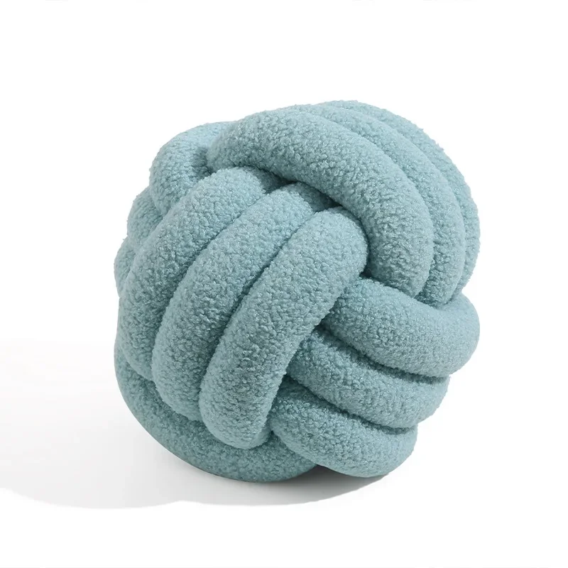 Boucle Rope Knot Ball Cushion - Image 19