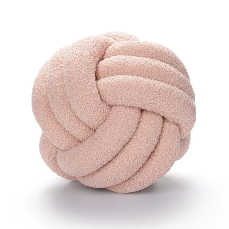 Boucle Rope Knot Ball Cushion - Image 22