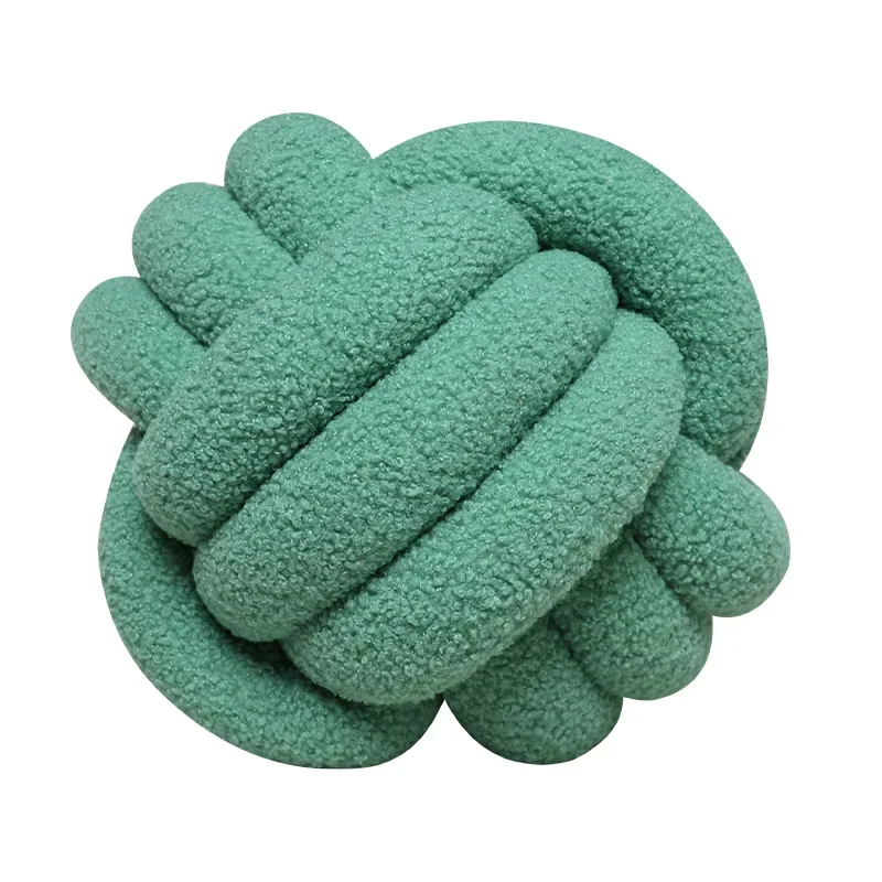 Boucle Rope Knot Ball Cushion - Image 23