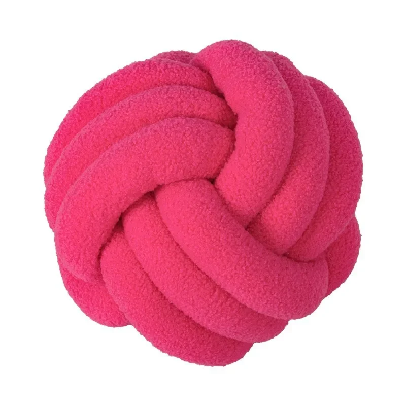 Boucle Rope Knot Ball Cushion - Image 25