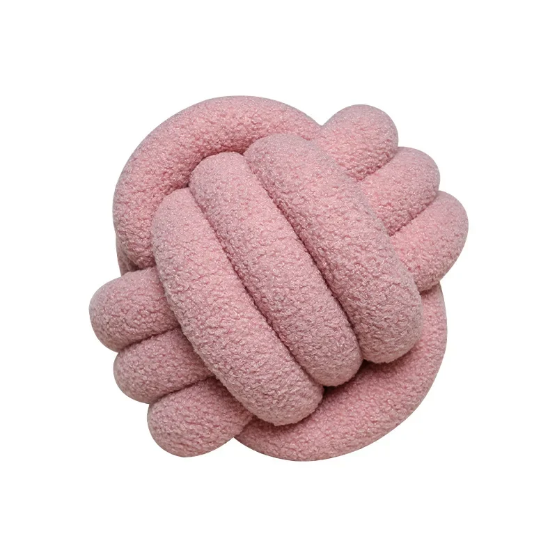 Boucle Rope Knot Ball Cushion - Image 26