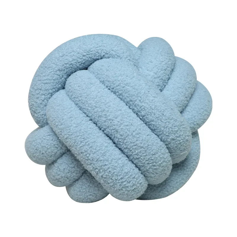 Boucle Rope Knot Ball Cushion - Image 27