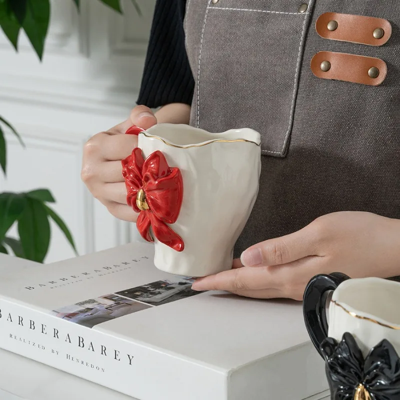 Bow & Flower Mug - Image 2