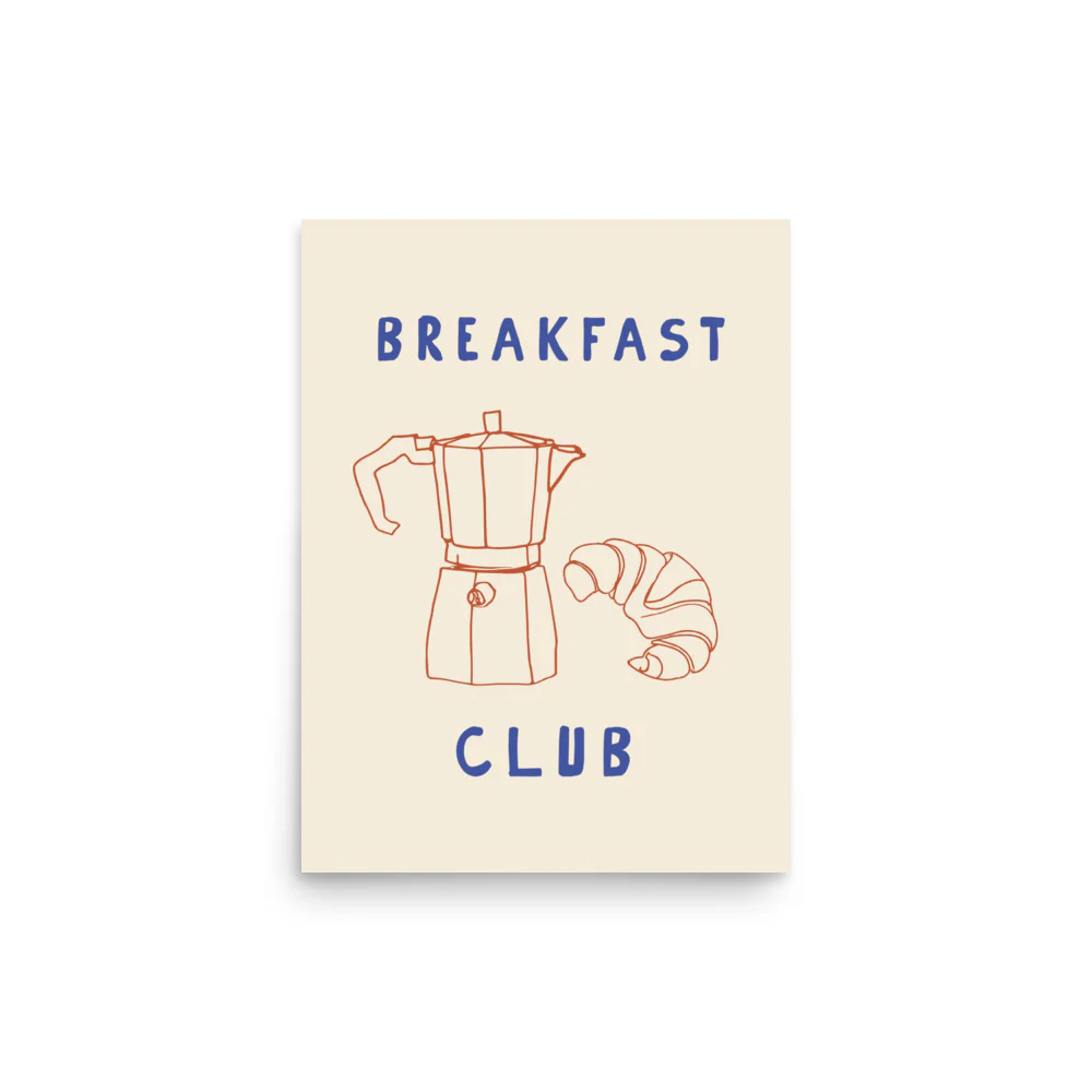 Breakfast Club - Coffee and Croissant - Image 3