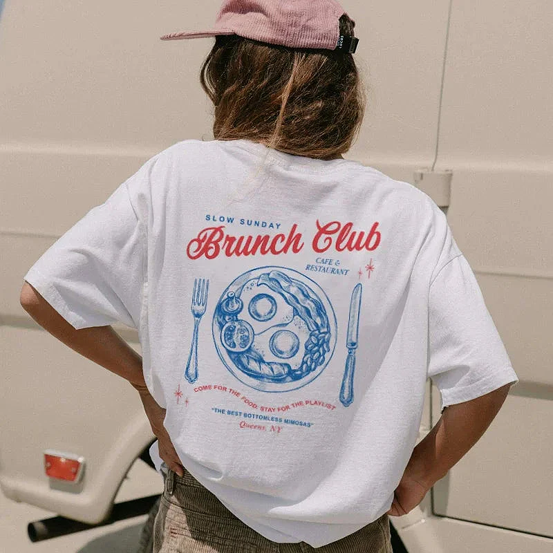 Brunch Club T-Shirt - Image 2