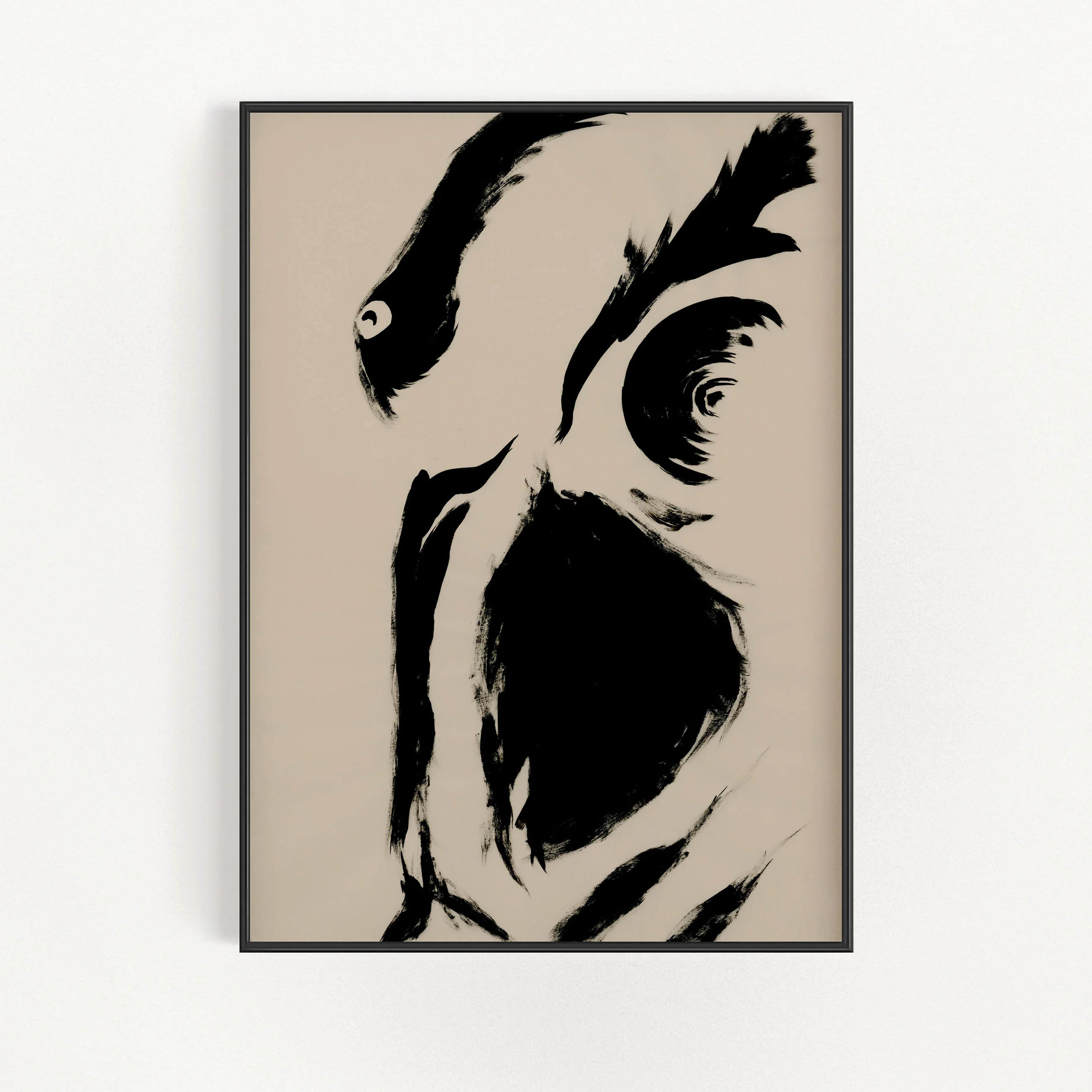 Brush Croquis 2 Wall Art