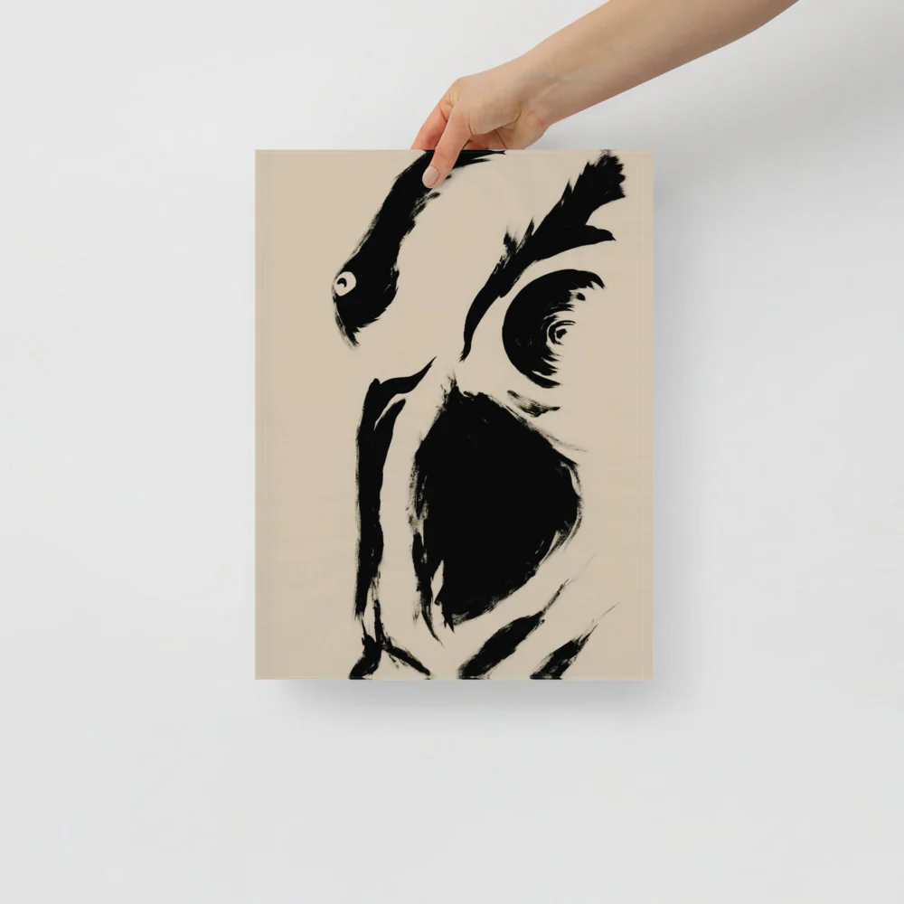 Brush Croquis 2 Wall Art - Image 2