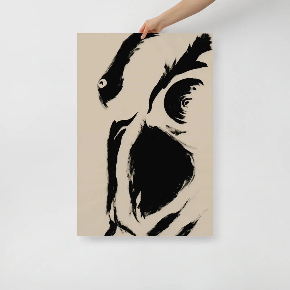 Brush Croquis 2 Wall Art - Image 6