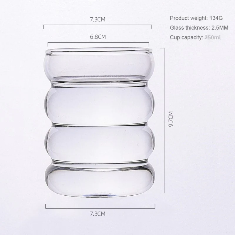 Bubble Glass Cup - Image 6