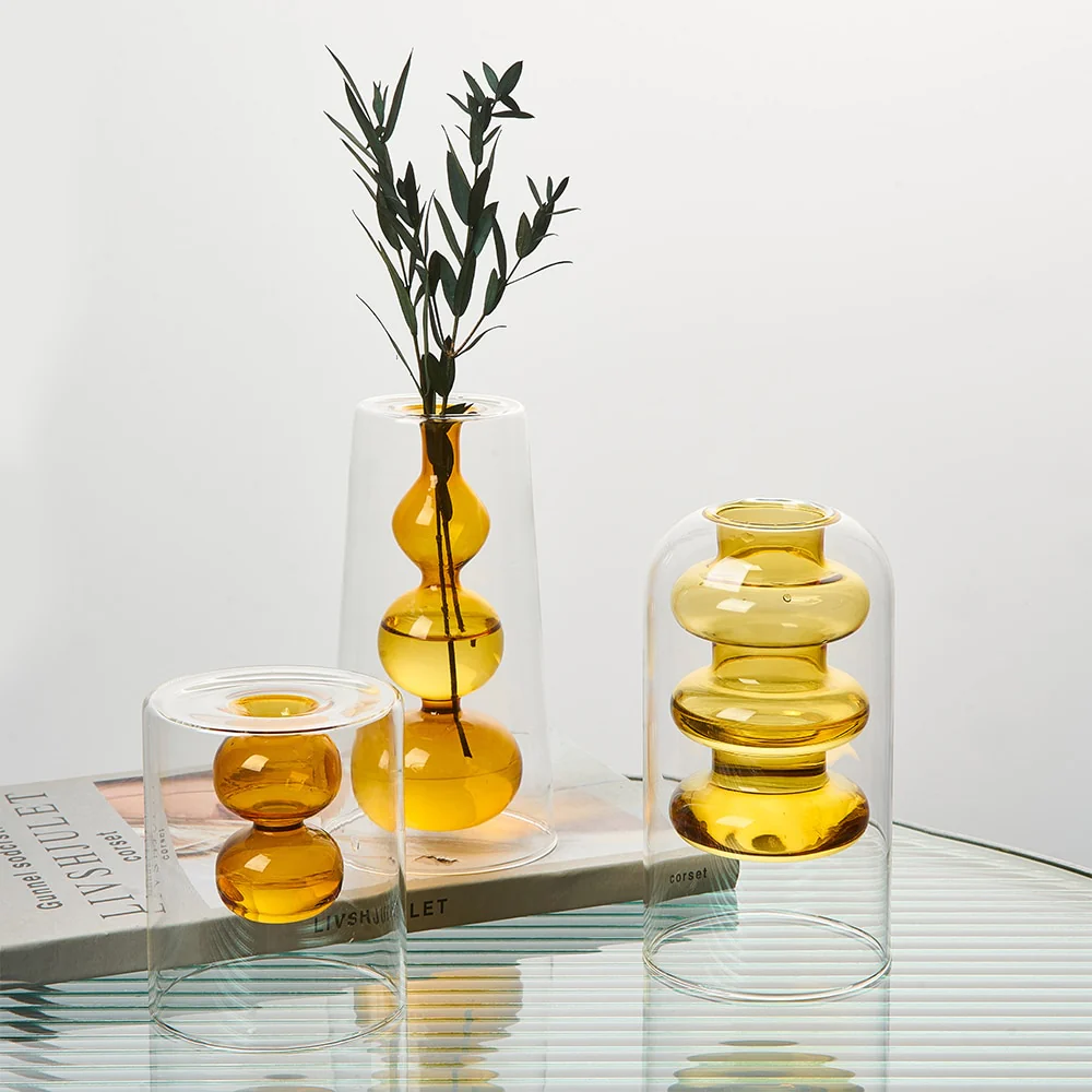 Bubbly Glass Vases - Image 8