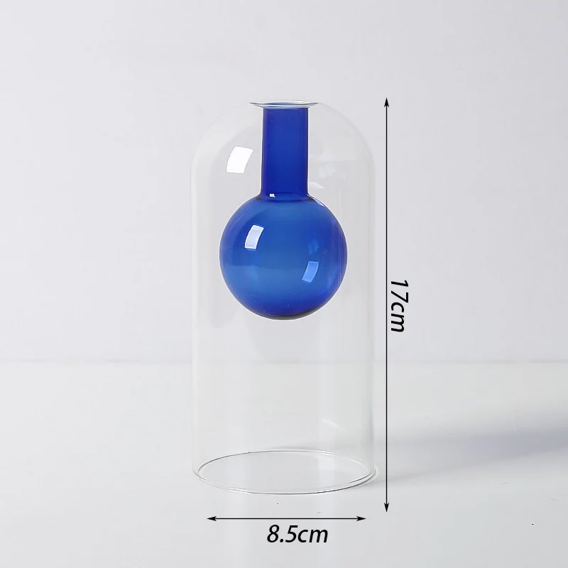 Bubbly Glass Vases - Opaque - Image 12