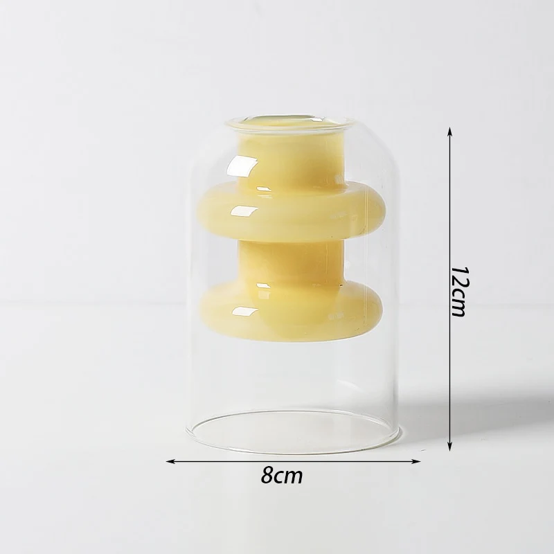 Bubbly Glass Vases - Opaque - Image 13