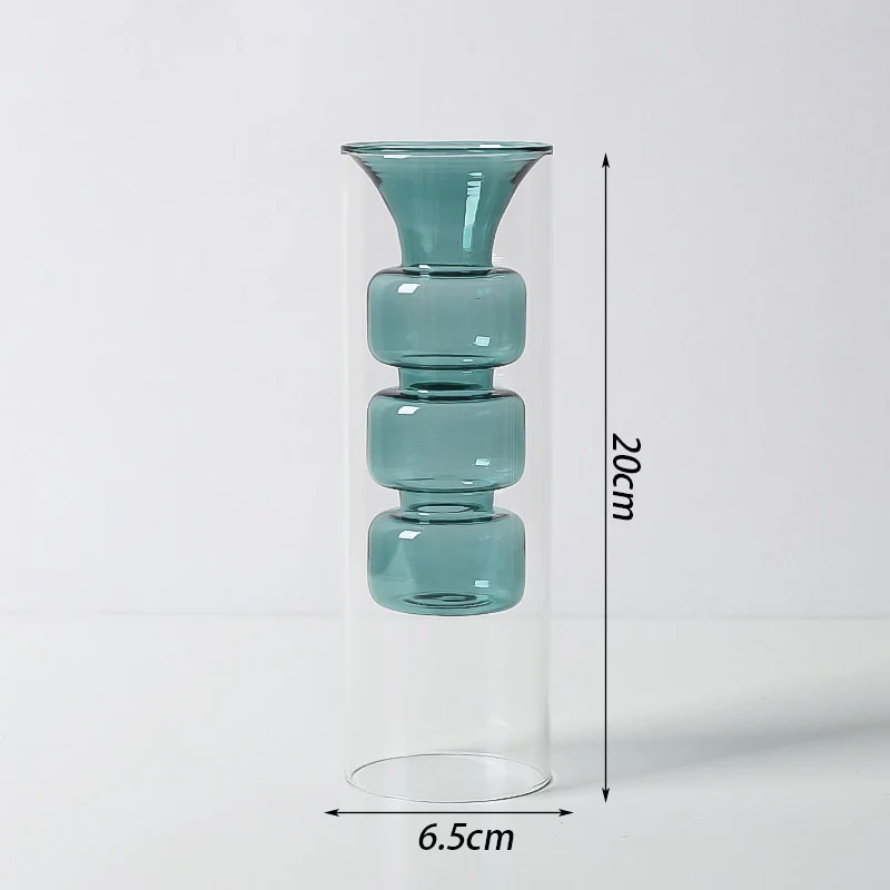 Bubbly Glass Vases - Opaque - Image 14
