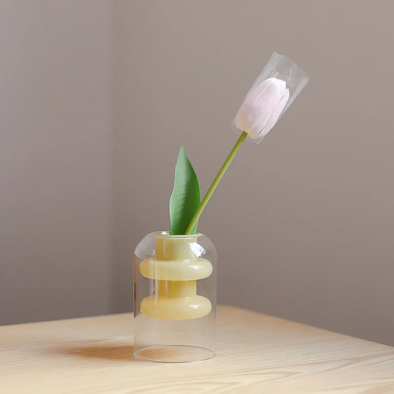 Bubbly Glass Vases - Opaque - Image 7