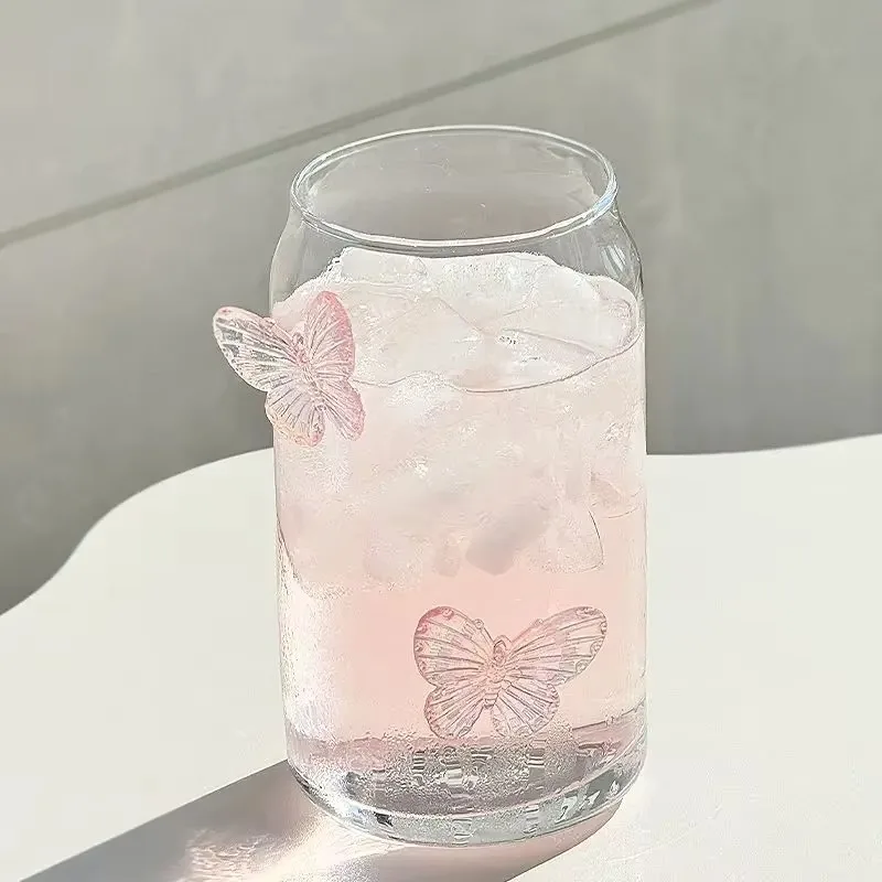 Butterfly Glass Cup - Image 2