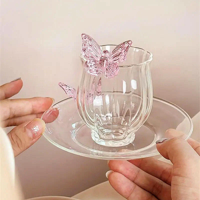 Butterfly Tea Glass - Image 2