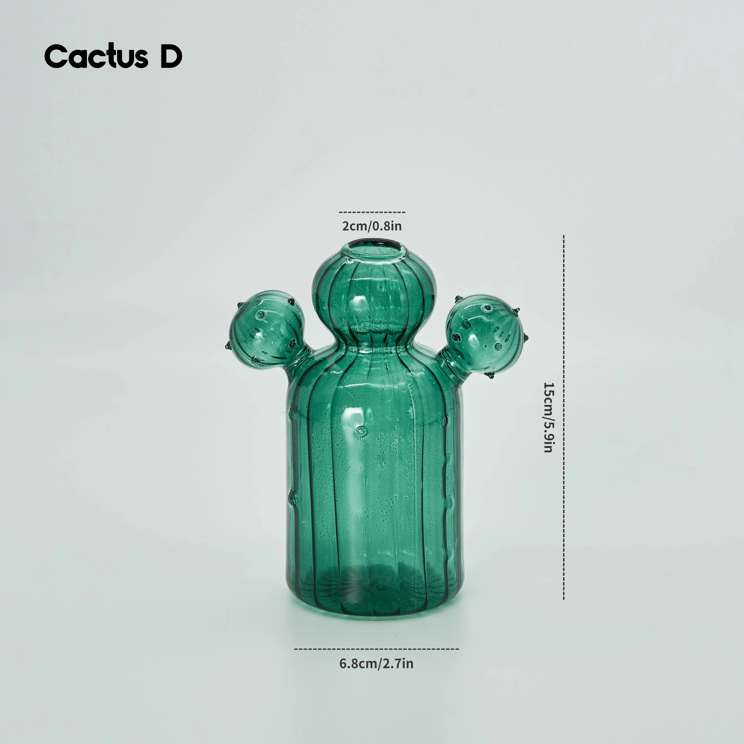 Cactus Glass Vase - Image 10