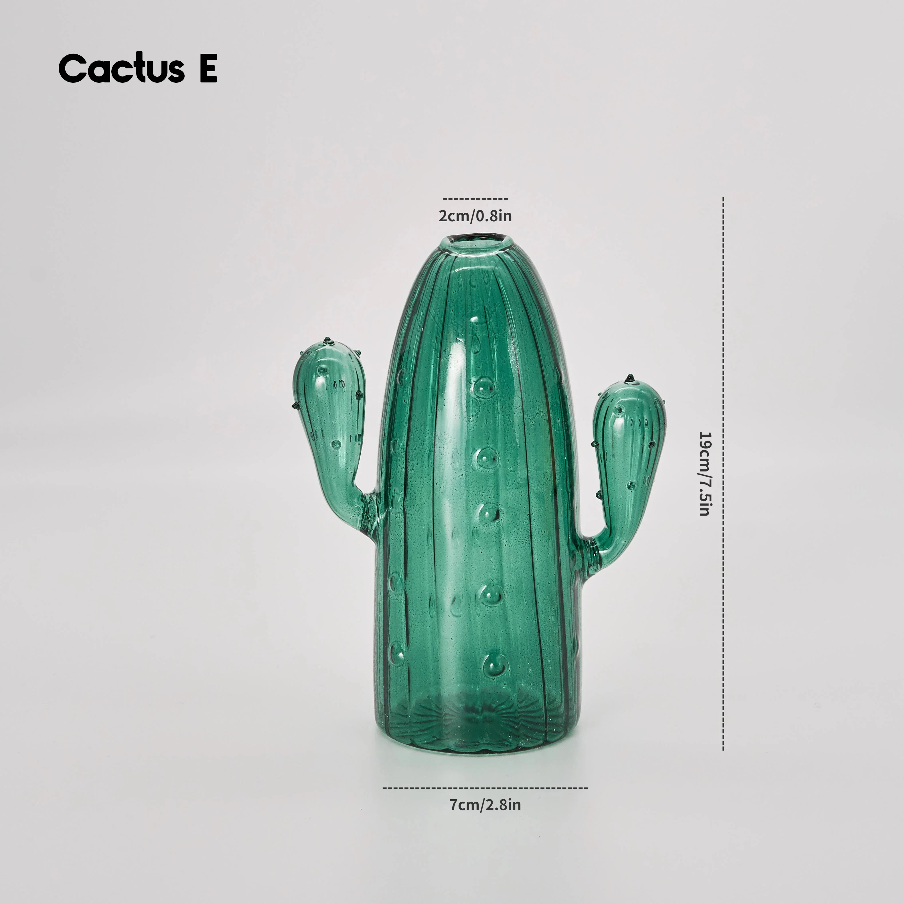 Cactus Glass Vase - Image 11
