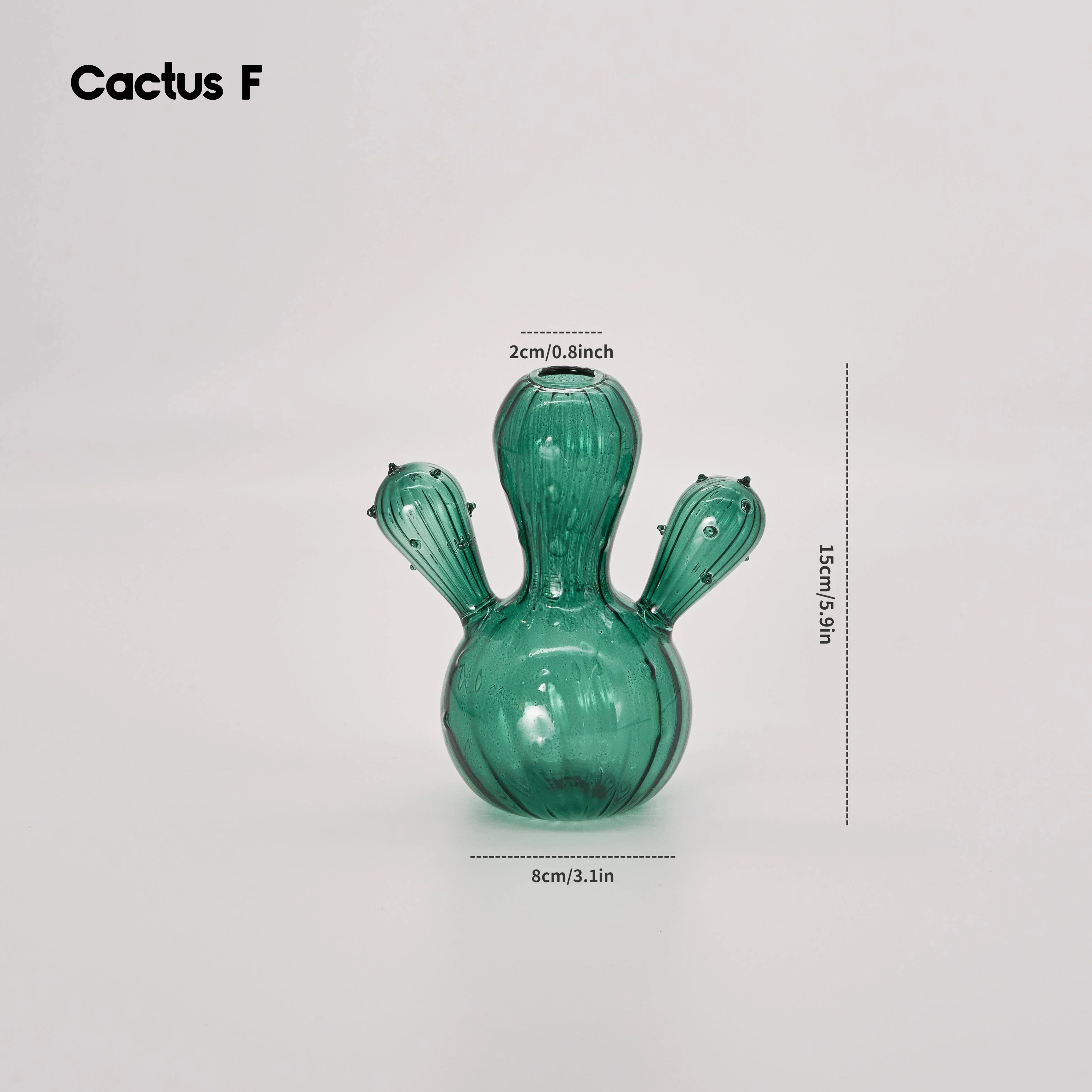 Cactus Glass Vase - Image 12