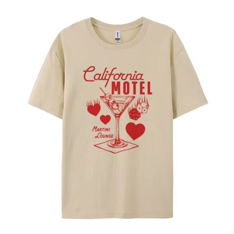 California Motel Retro Graphic T-Shirt - Image 4